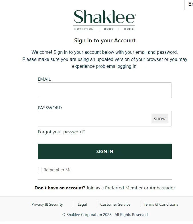 Shaklee Login & Guide To Register Us.shaklee.com