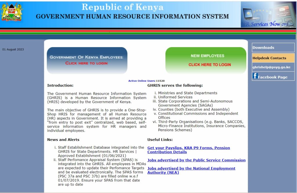 How Do I GHRIS Login & Registration To Ghris.go.ke