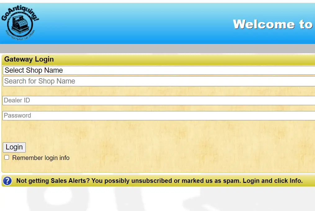 How To Goantiquing Login & Create An Account Goantiquing.net