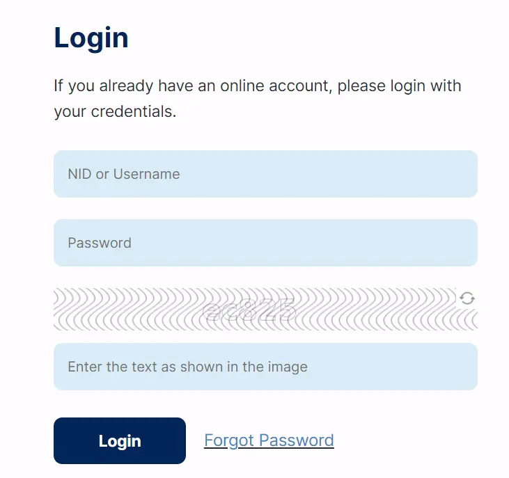 How To Service.nidw.gov.bd Login & Step By Step Guide