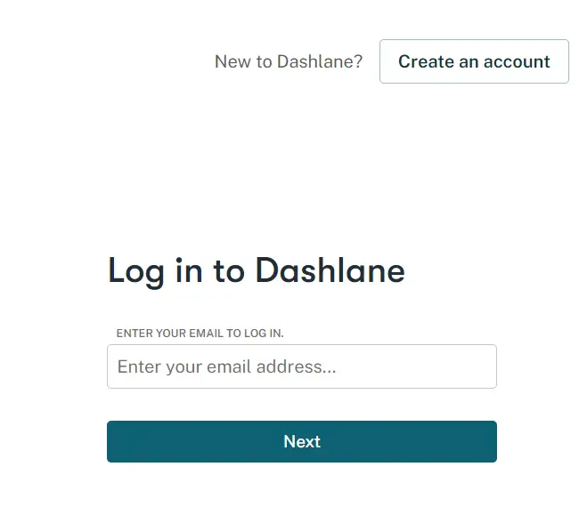 Dashlane Login