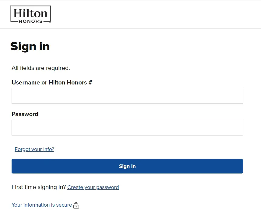 How To Hilton Honors Login & Download App Latest Version