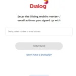 How To My Dialog App Login & Guide To Dialog.lk