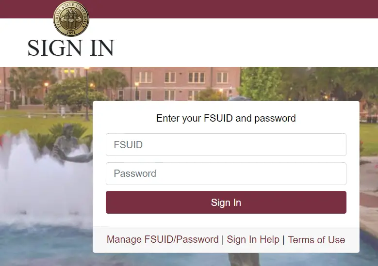 How To MyFSU Login & New Student Register My.fsu.edu