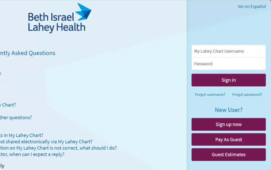 How To My Lahey Chart Login & Guide To Lahey.org