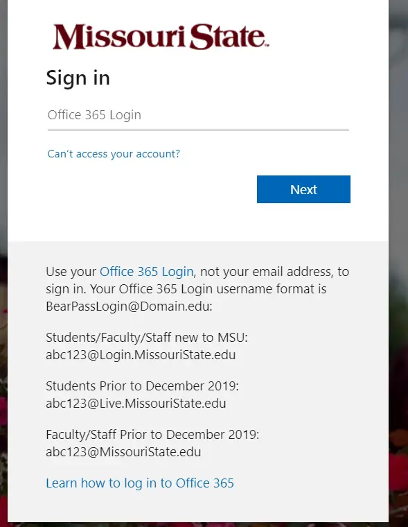 How To My Missouri State Login & New Students Account