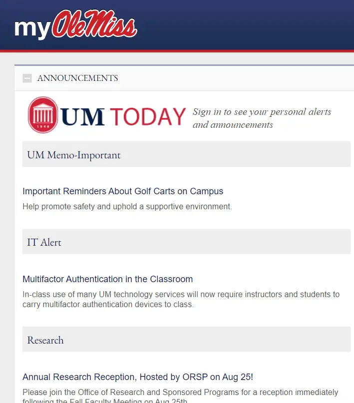 How To My Ole Miss Login & Helpful Guide To My.olemiss.edu