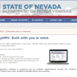 MyDMV Login & Create Your Account Dmvapp.nv.gov