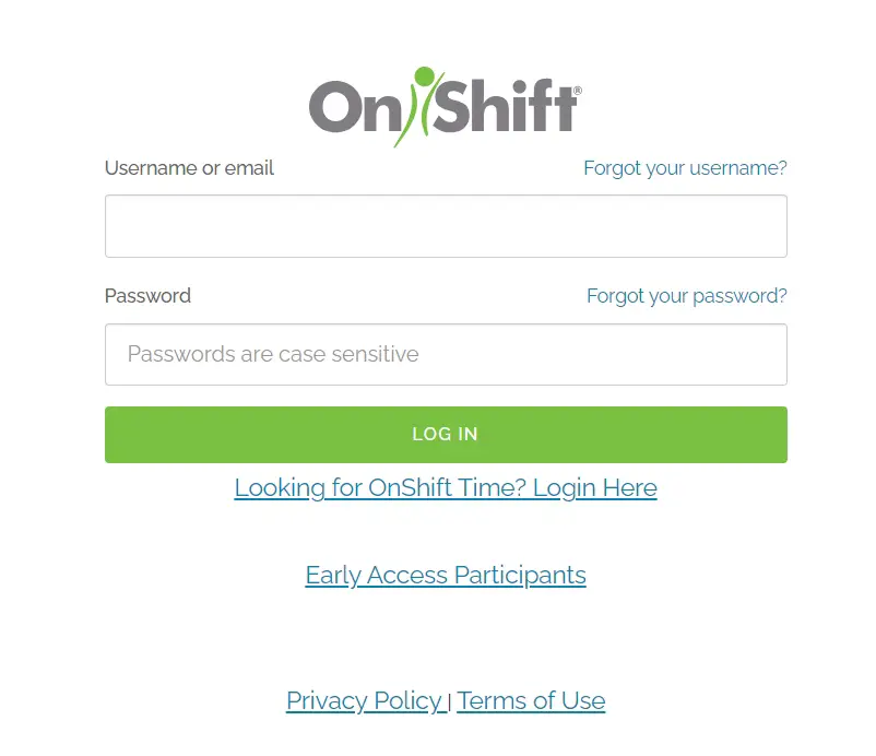 OnShift Login