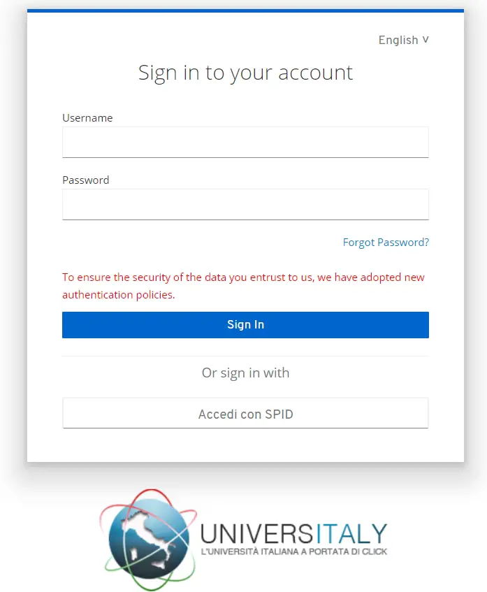 Universitaly Login & Sign Up Now Universitaly.it