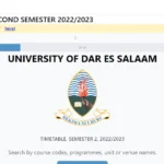 Aris3.udsm.ac.tz Login Timetable: Your Complete Guide