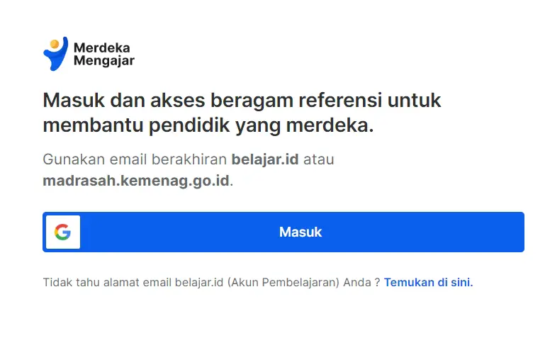 How To Merdeka Mengajar Login