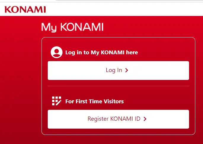 How Do I My Konami Login & Guide To My Konami