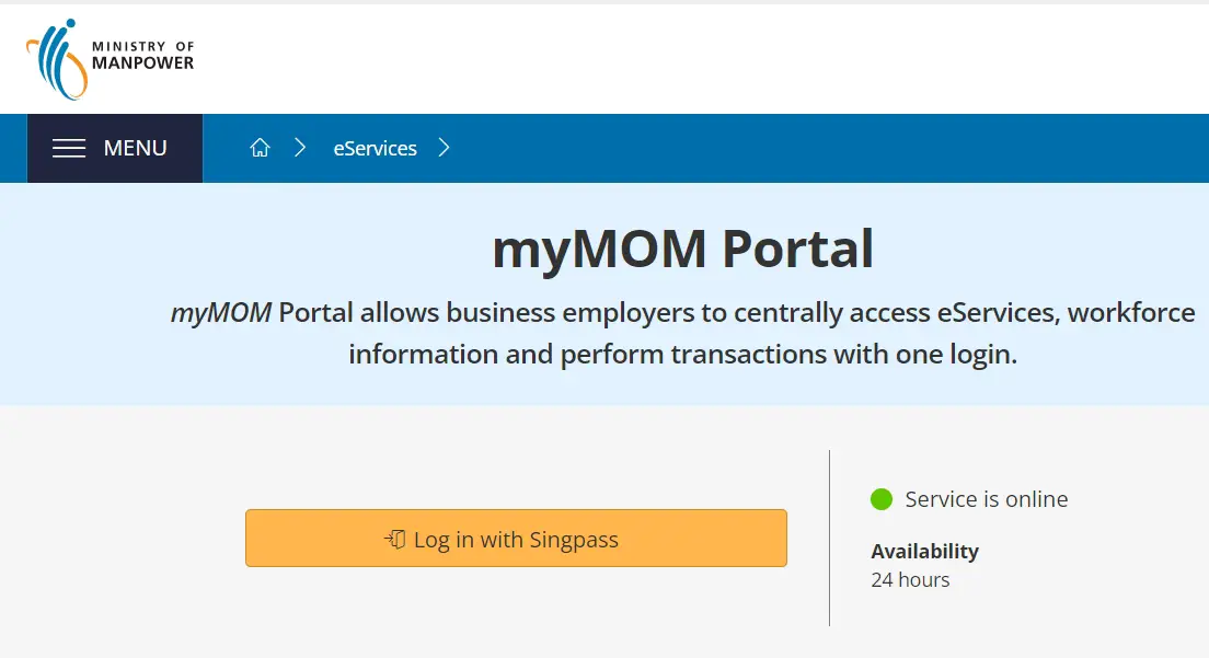 My Mom Portal Login & Sign Up Now Mom.gov.sg