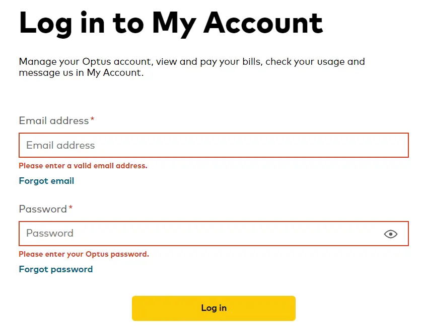 How Do I My Optus Login @ Activate an Account Optus.com.au