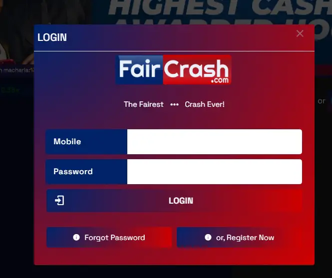 How I Can Faircrash Login & Register Now Faircrash.com