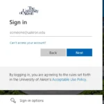 My Akron Login & Sign Up Now My.uakron.edu