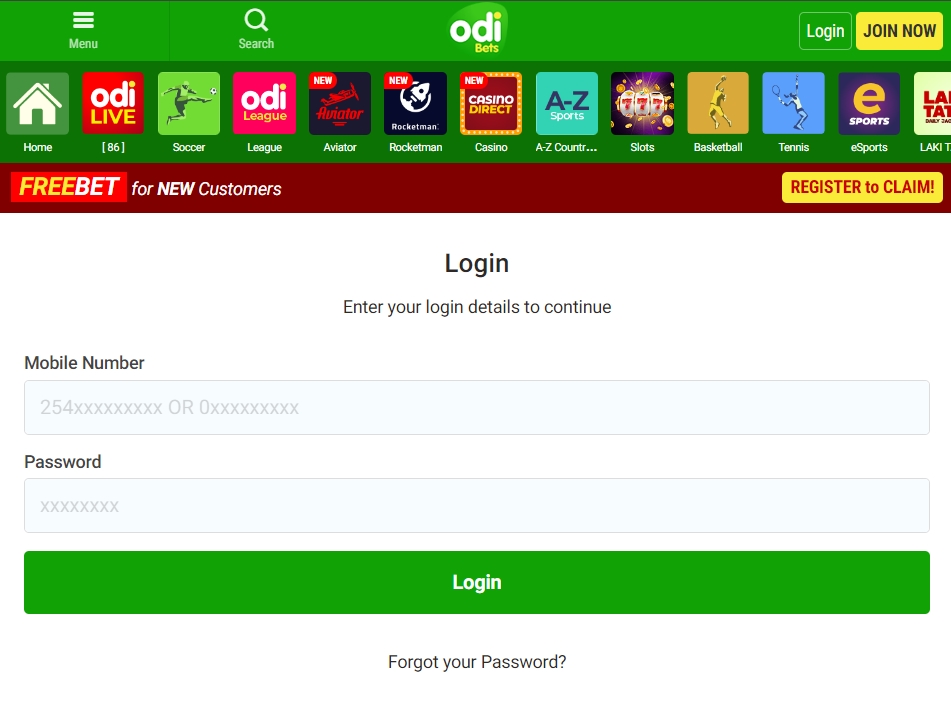How To Odileague Login & Download App Latest Version