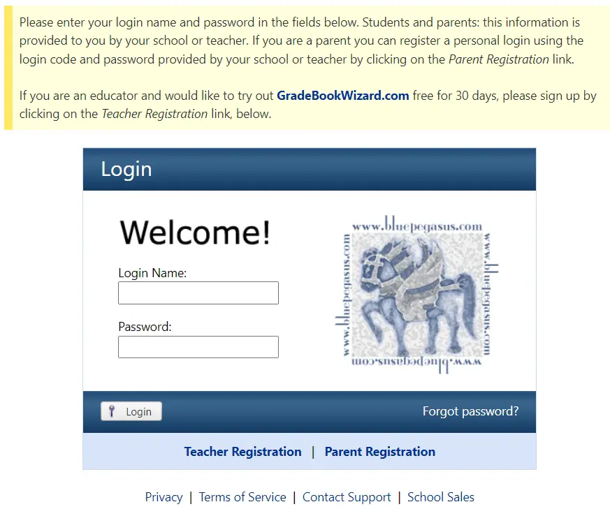 Gradebook Login