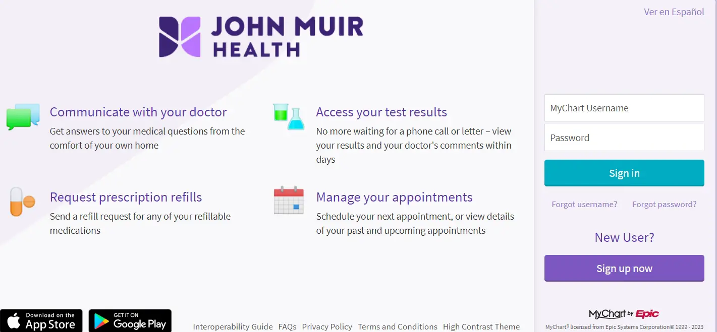 How To John Muir Mychart Login in Employee Portal