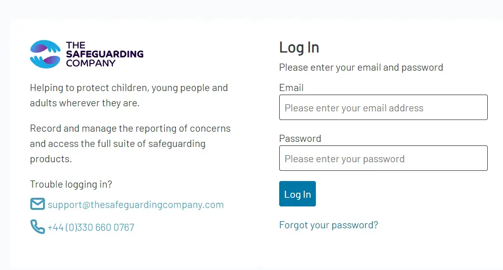 My Concerns Login