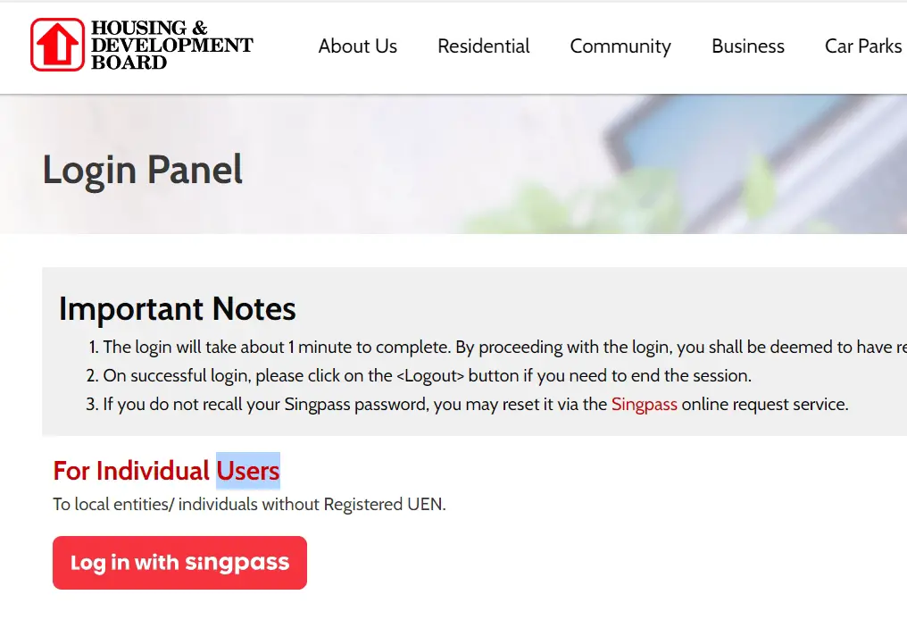 How To My Hdbpage Login & Register Now Hdb.gov.sg