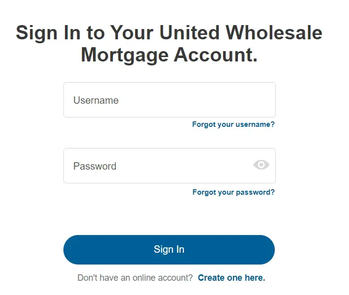 How To United Wholesale Mortgage Login