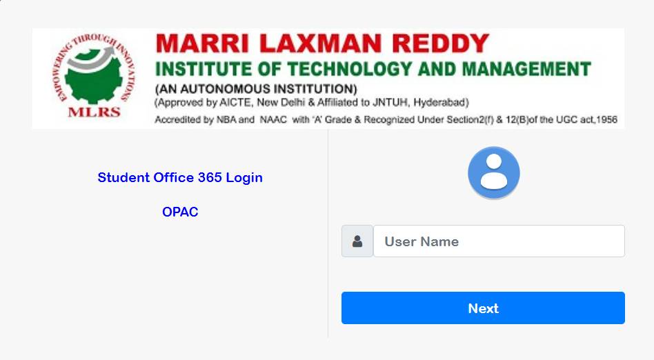 How To Mlritm Login & New Student Register On Mlritm.ac.in