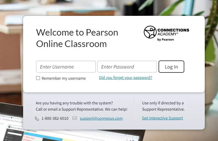 How To Connections Academy login Indiana