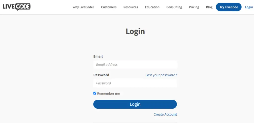 How To LiveCode Login & Create An Account livecode.com