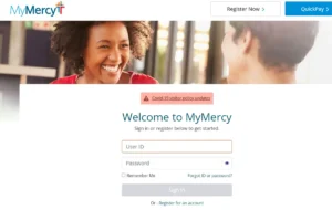 My mercy Login