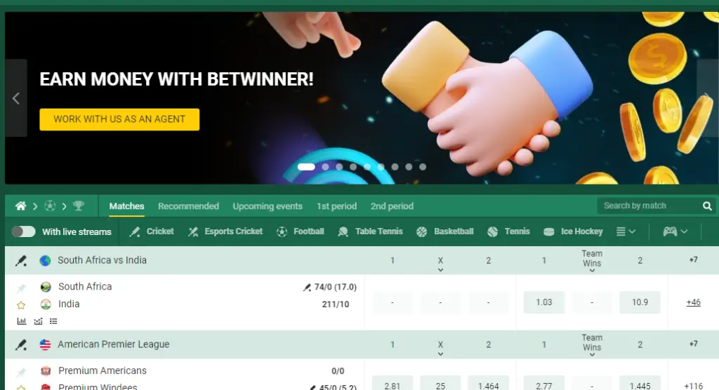 What is Betwinner?