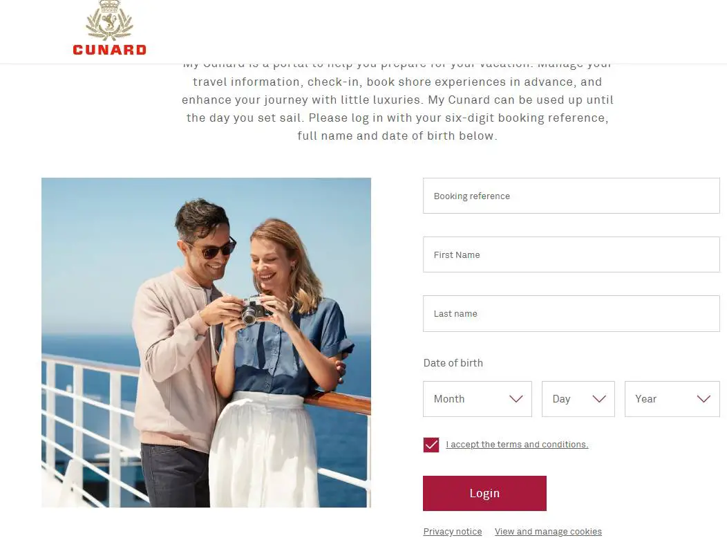 How To My Cunard Login & Create An Account My.cunard.com