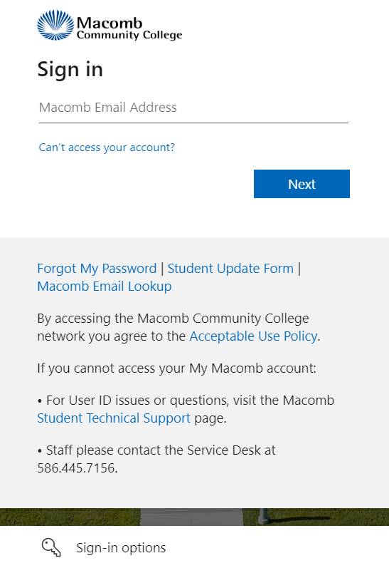 How To My Macomb Login @ Create An Account