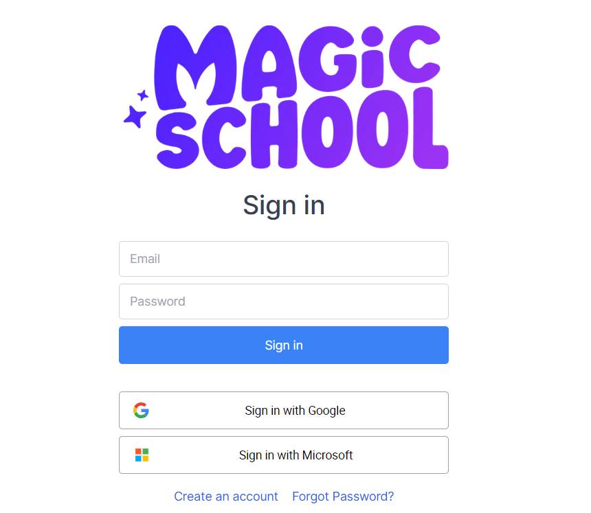 Magic School AI Login