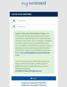 How To My Westmed Login And Online Registration