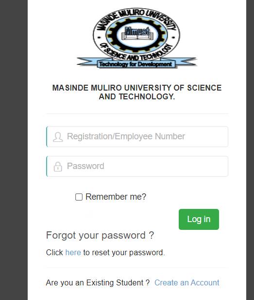 Portal.mmust.ac.ke Login