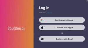 Soulgen AI Login