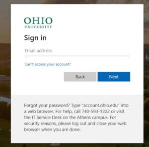 My Ohio Login