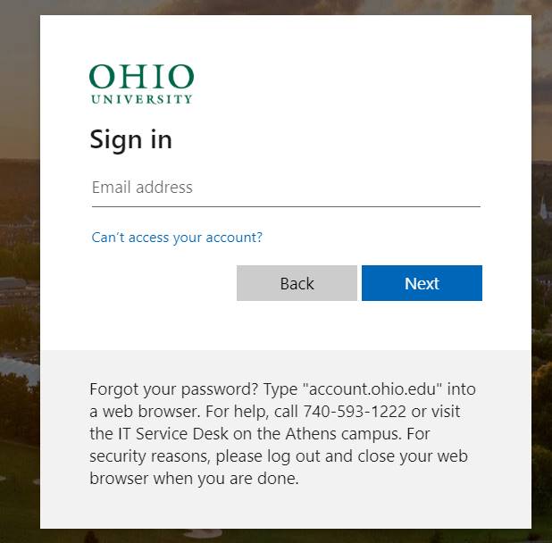 My Ohio Login