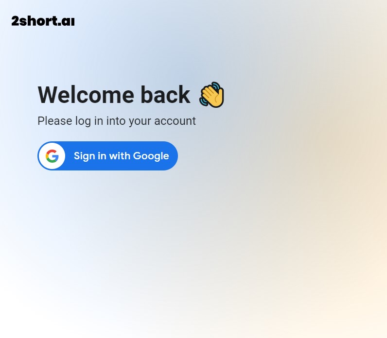 2short Ai Login