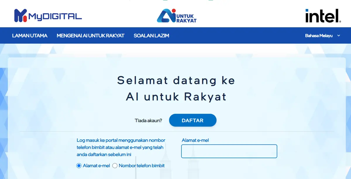 Ai Untuk Rakyat Login