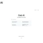 Gab AI Login