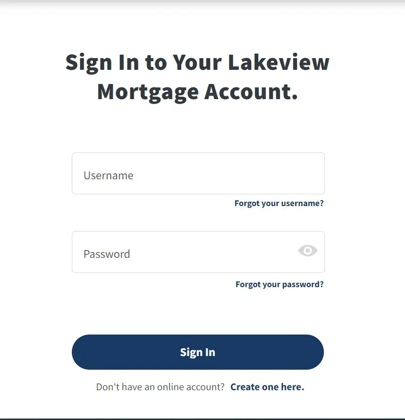 Mylakeviewloan Login