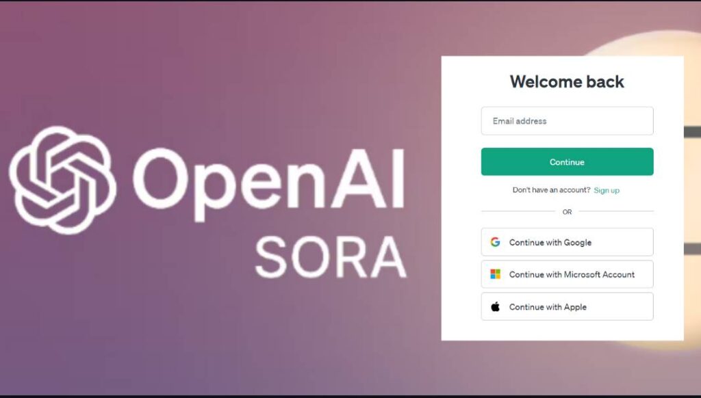 OpenAI Sora Login