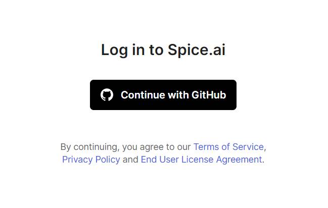 Spice Ai Login