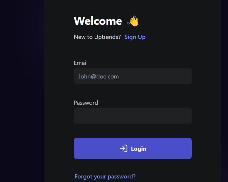 Uptrend AI Login