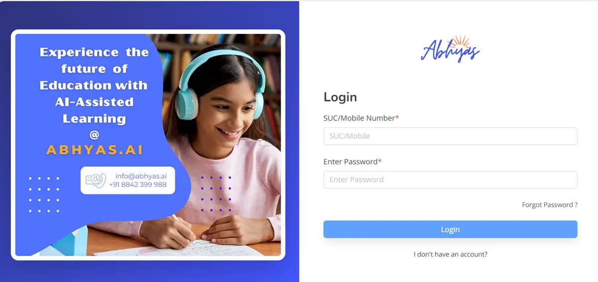 Abhyas AI Login