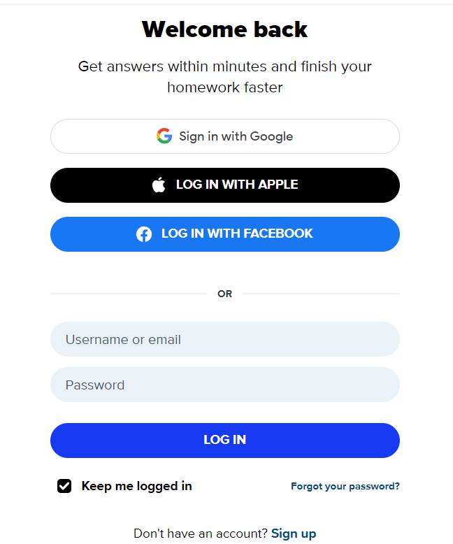 Brainly AI Login