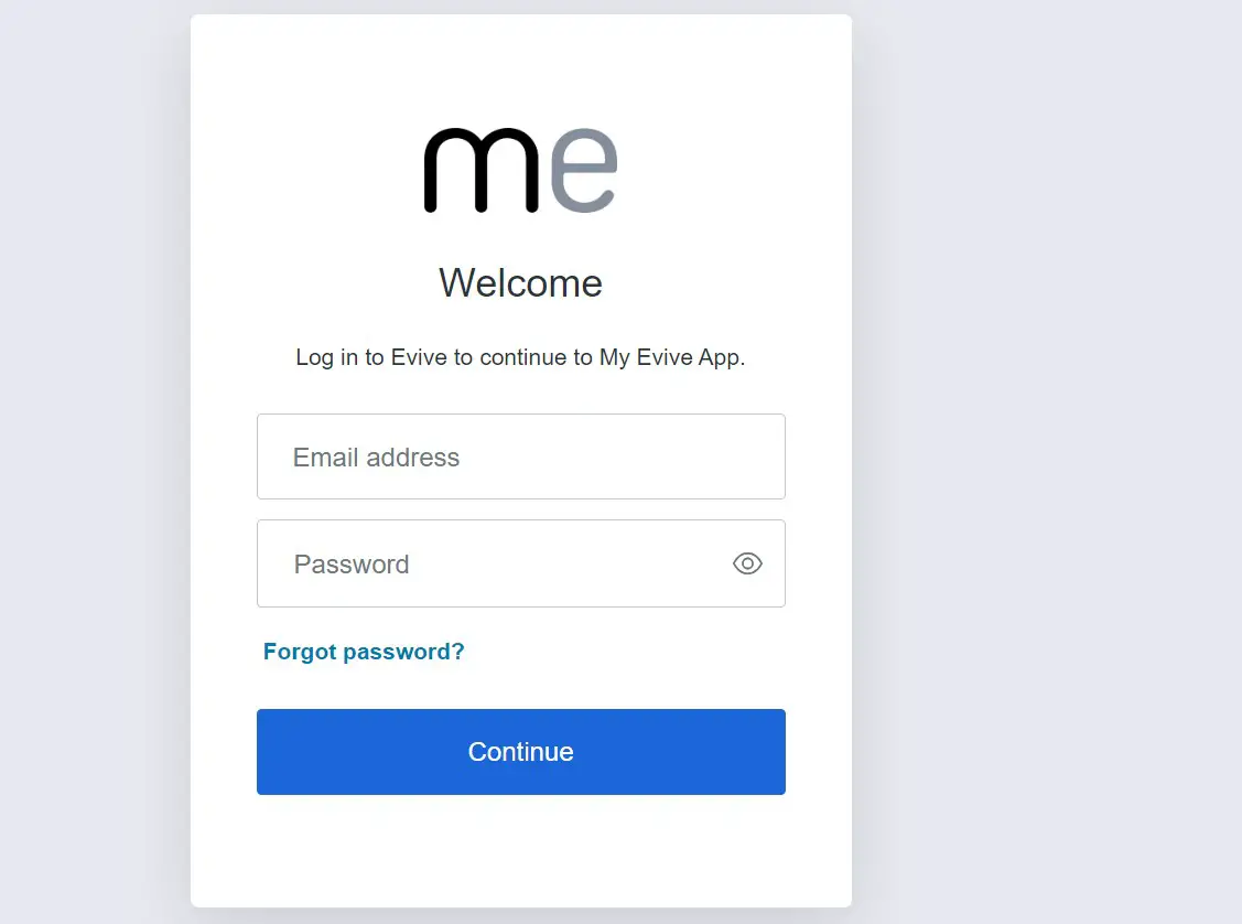 Myevive Login